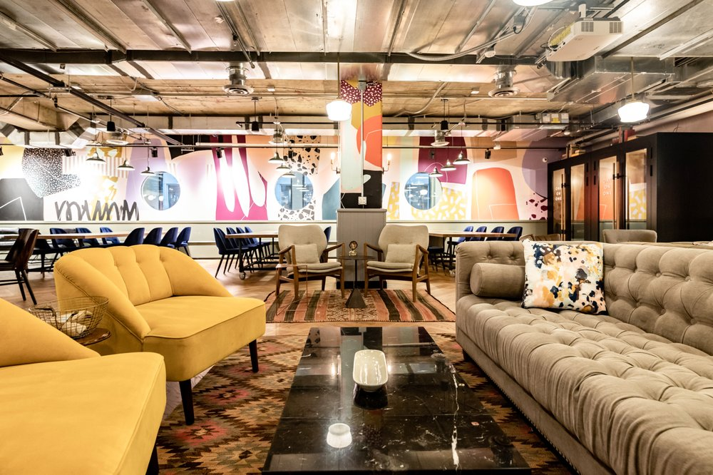 Our Washington, DC office — a quiet, warm room for the work